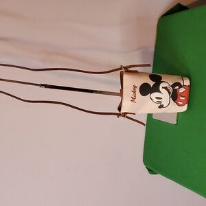"Mickey" Cell Phone Pouch / Crossbody Purse